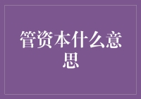 管资本是什么意思？看这里就明白了！