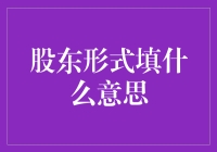 股东形式填什么意思：解读公司治理结构中的股东形式