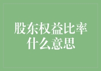 股东权益比率：企业稳健经营的风向标