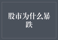 探讨股市暴跌的深层原因与市场反应