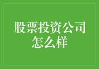 股票投资公司：驾驭资本市场的机遇与挑战