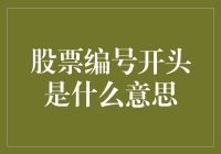 股市新手必备常识——股票编号开头的秘密揭秘