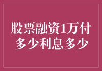 股票融资1万付多少利息多少：探索融资成本的奥秘