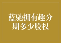 蓝驰创投：拥有趣分期的股份就像拥有了一个会生钱的宠物