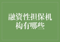 融资性担保机构：那些想借钱的人的最后救命稻草