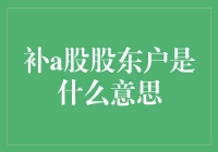 股东户：从A股市场视角解析股东户的含义和重要性