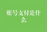 账号支付：数字化时代的金融新宠