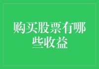 购买股票的收益：从财务角度解析其投资价值