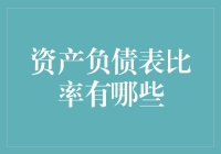 如何看懂企业的财务健康状况？揭秘资产负债表比率