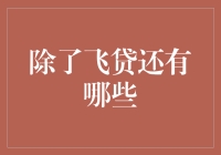 除了飞贷：国内领先的在线信贷解决方案分析