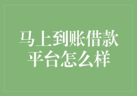 马上到账借款平台：快捷、安全、高效的借贷新体验